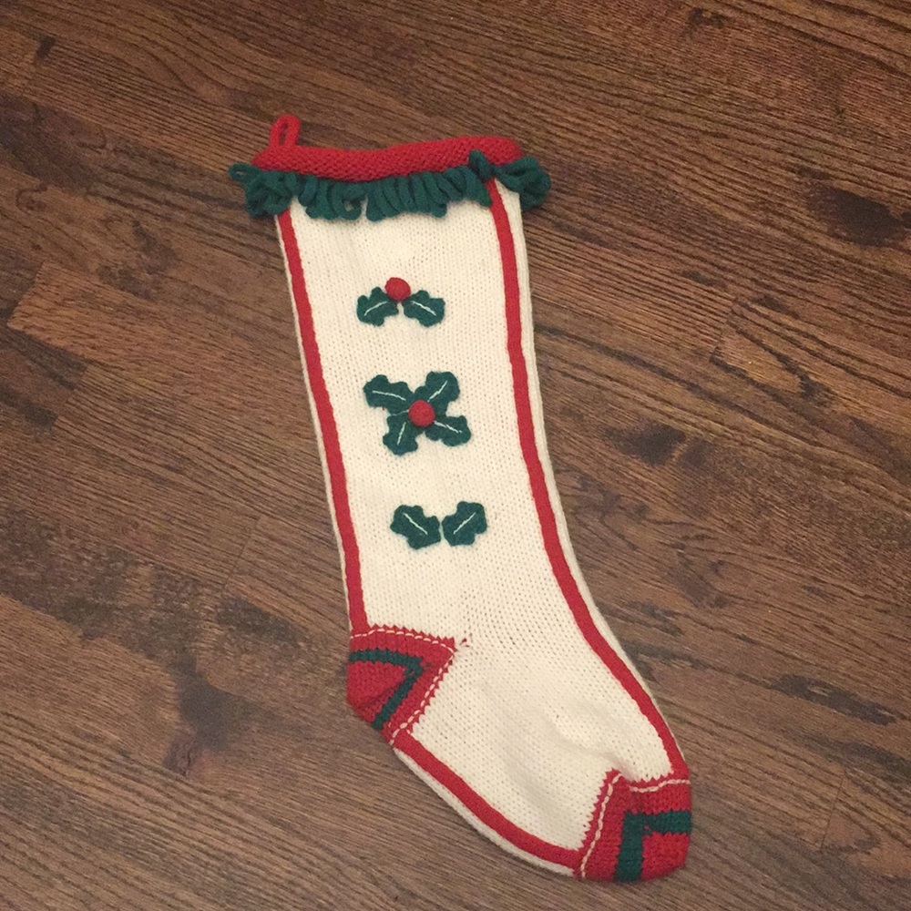 Christmas stocking Mistletoe